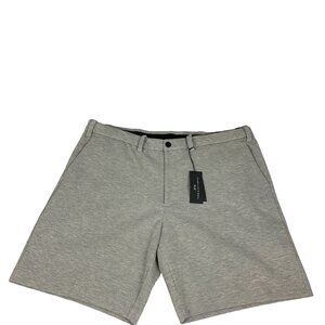 Shaquille ONeal XLG Knit Shorts Heather Gray Size 50 Comfort Stretch